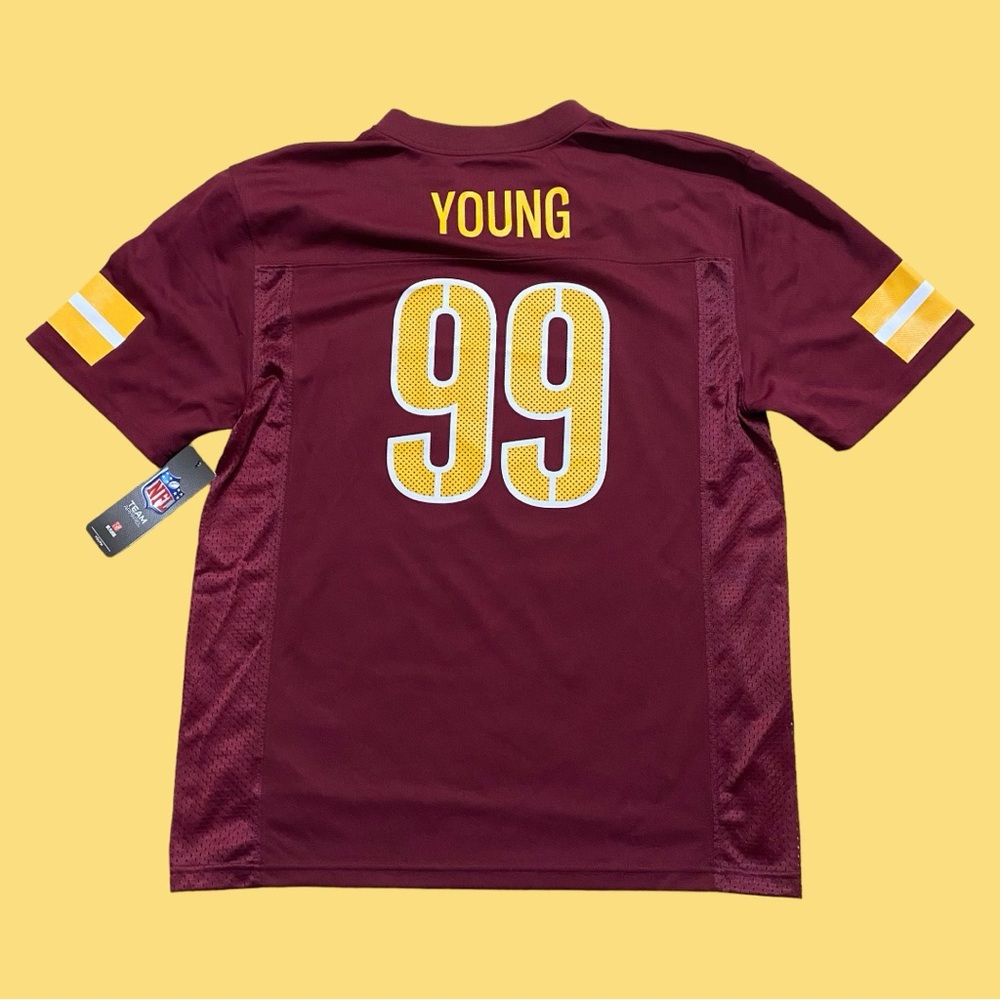 NFL Washington Commanders Chase Young No. 99 YOUTH Jersey